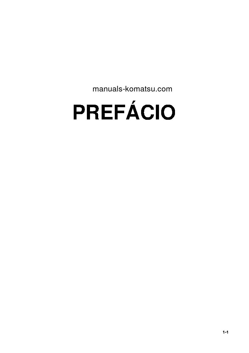 Protected: D475A-5(JPN)-E0 S/N 30071-UP Operation manual (Portuguese)