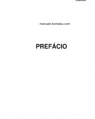 WA600-6(JPN) S/N 60436-UP Operation manual (Portuguese)