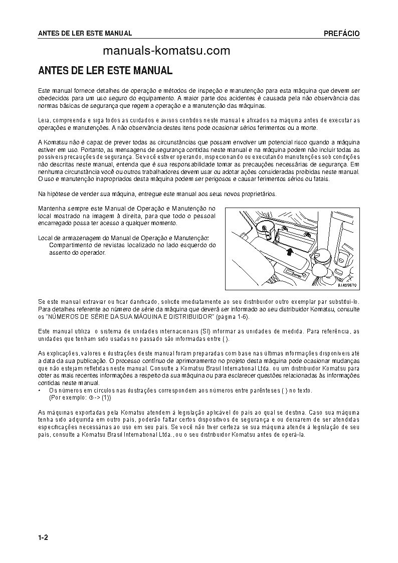 Protected: PC78US-8(JPN) S/N 15001-UP Operation manual (Portuguese)