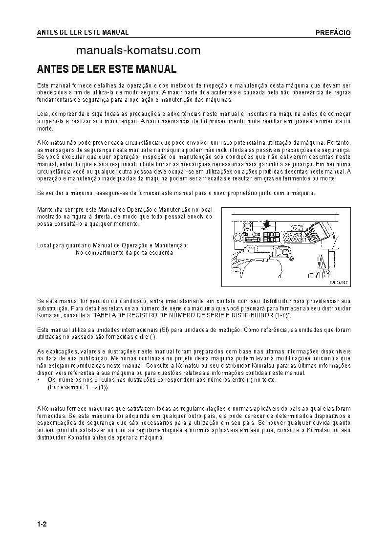 Protected: PC2000-8(JPN) S/N 20150-UP Operation manual (Portuguese)