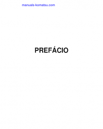 GD825A-2(JPN) S/N 12503-UP Operation manual (Portuguese)