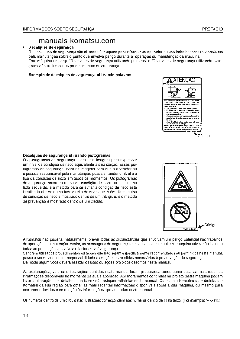 Protected: PC400LC-8(JPN)-WORK EQUIPMENT GREASE 100H S/N 70290-UP Operation manual (Portuguese)