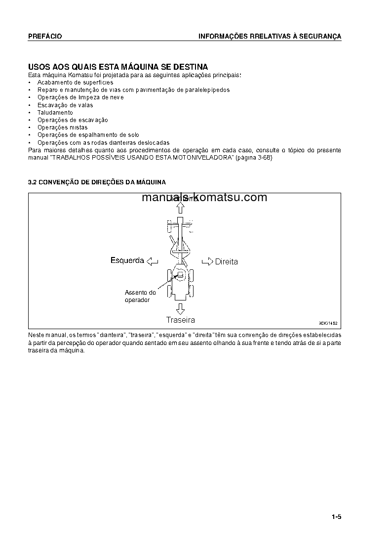 Protected: GD655-3C(BRA) S/N B15001-UP Operation manual (Portuguese)