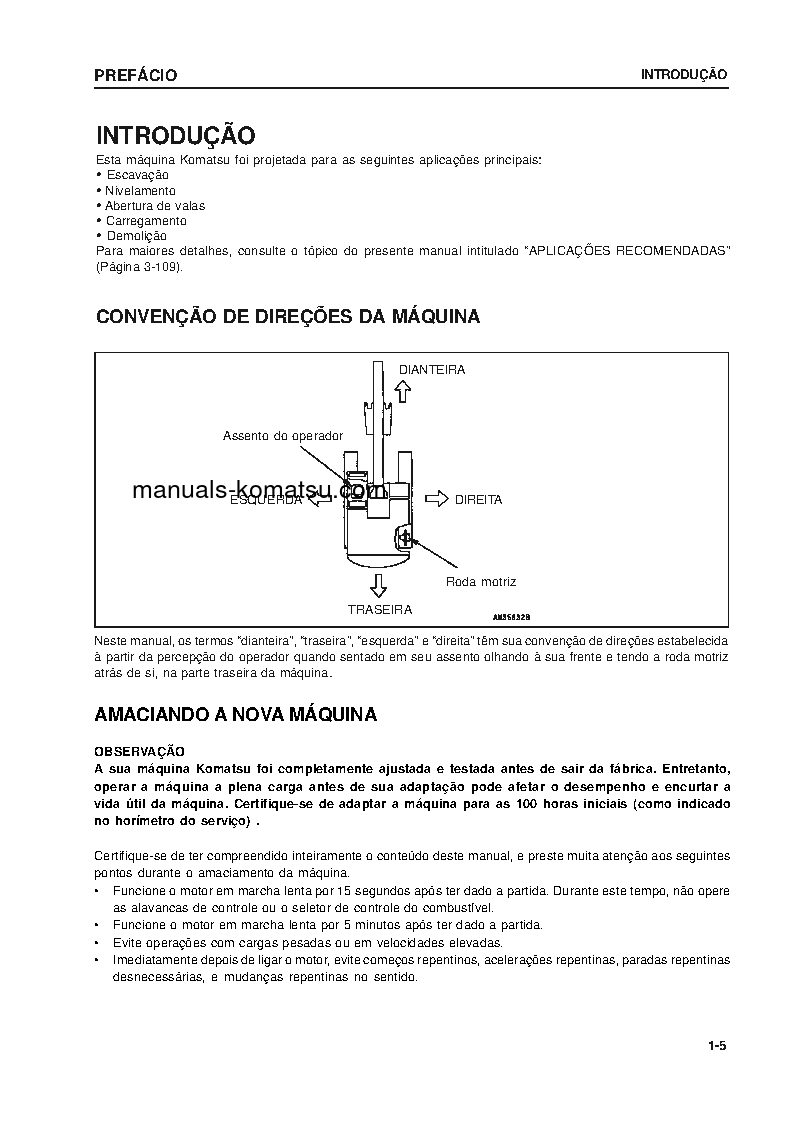 Protected: PC160LC-7(JPN) S/N 10001-UP Operation manual (Portuguese)