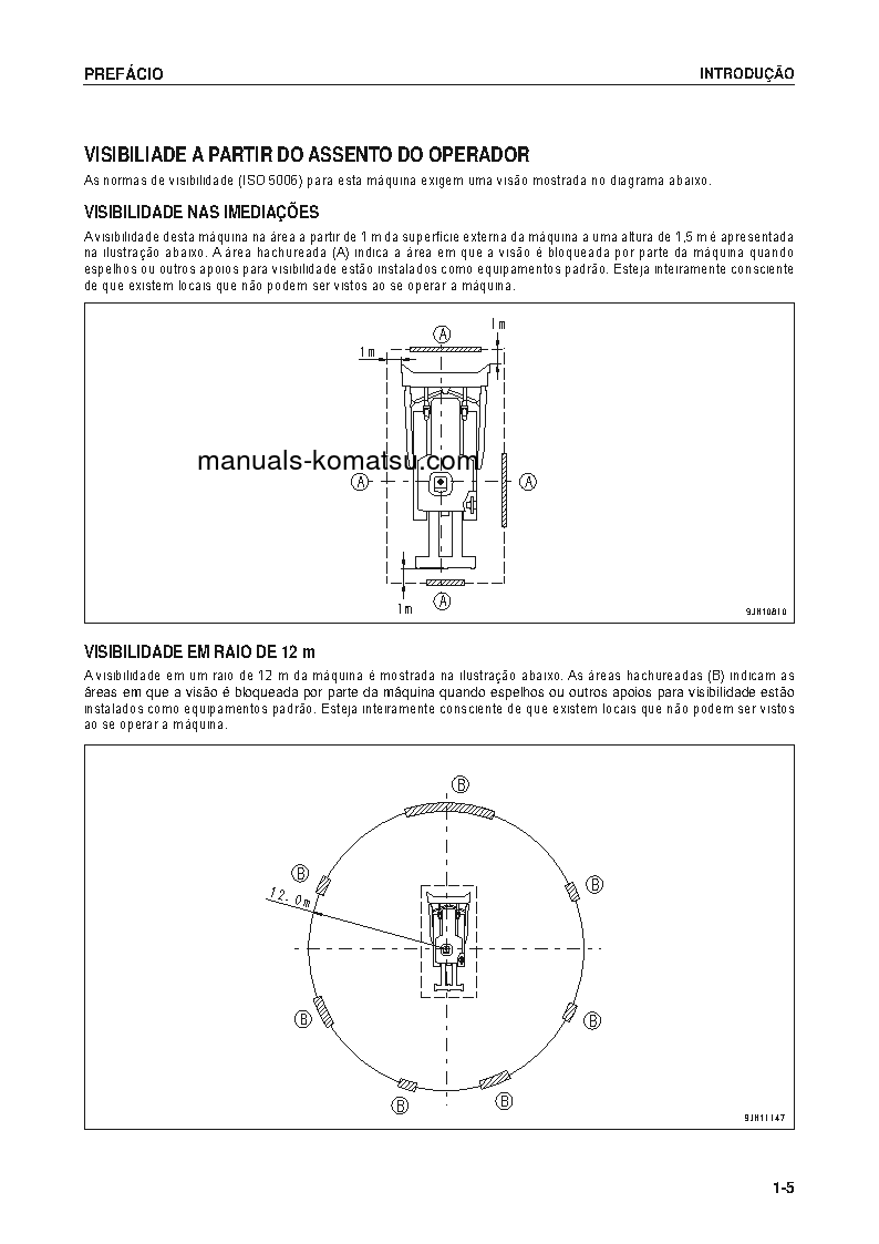 Protected: D375A-6(JPN)-R S/N 65001-UP Operation manual (Portuguese)