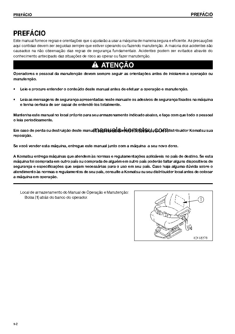Protected: WD600-3(JPN) S/N 50001-UP Operation manual (Portuguese)
