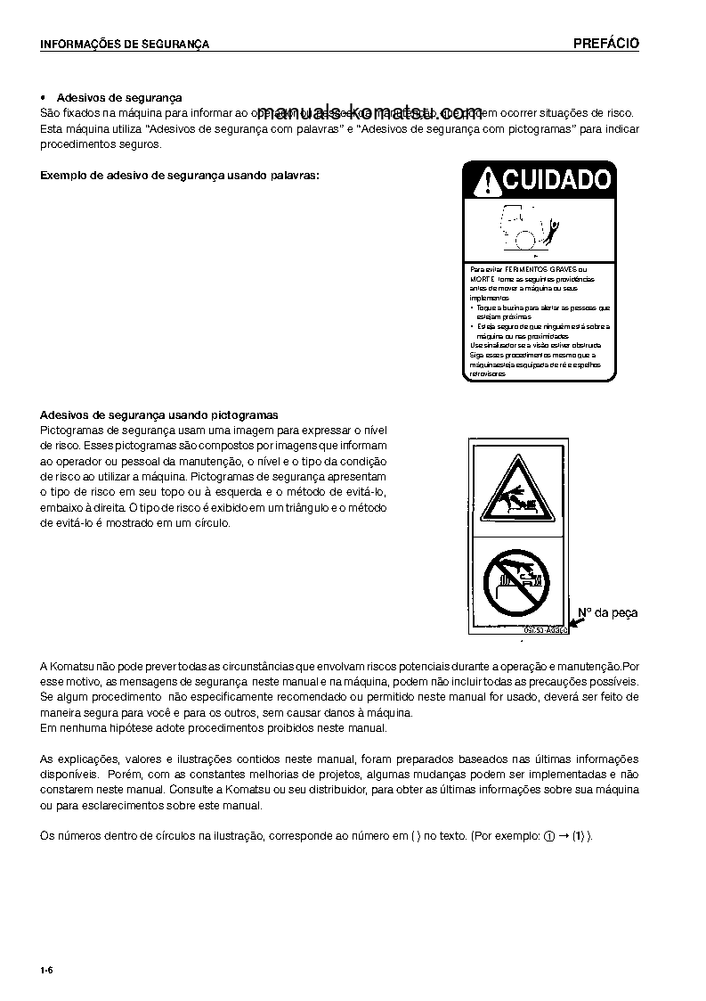 Protected: WD600-3(JPN) S/N 50001-UP Operation manual (Portuguese)