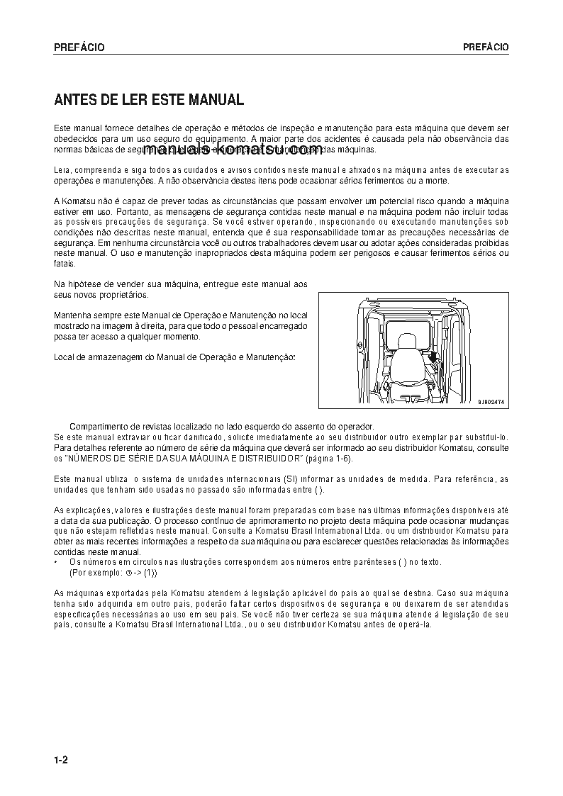 Protected: PC200LC-8(BRA) S/N B31331-UP Operation manual (Portuguese)