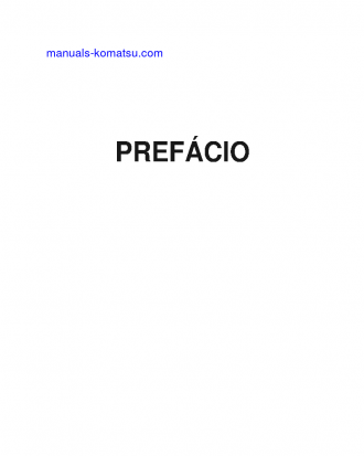 GD655-5B(BRA) S/N B40001-UP Operation manual (Portuguese)