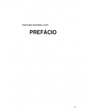 WA320-6(BRA) S/N B20001-UP Operation manual (Portuguese)