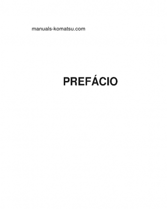 WA1200-6(JPN) S/N 60001-UP Operation manual (Portuguese)