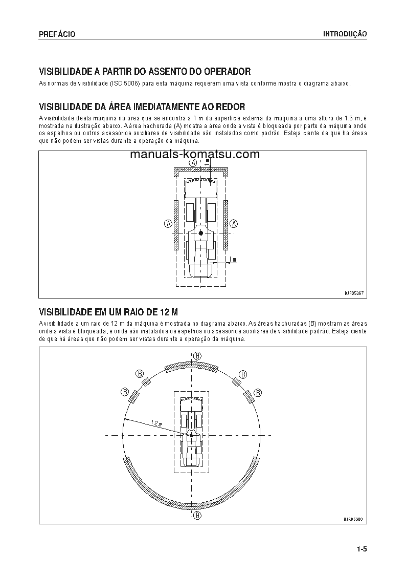 Protected: WA1200-6(JPN) S/N 60001-UP Operation manual (Portuguese)