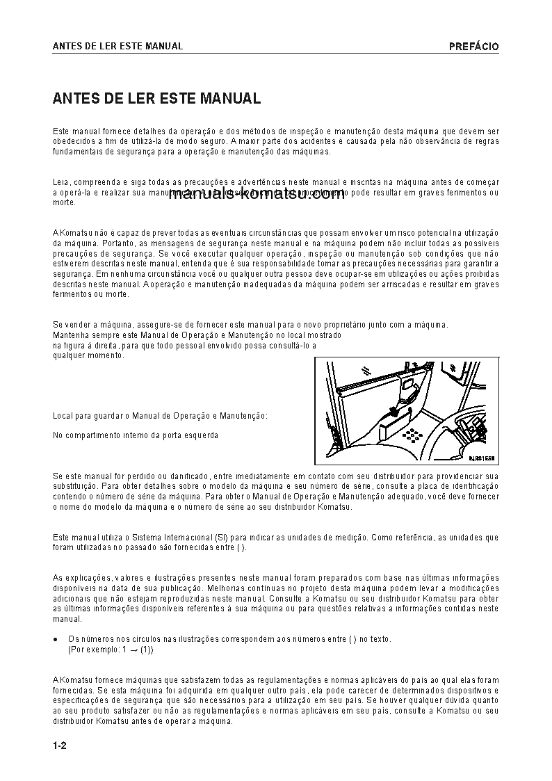 Protected: HD785-7(JPN) S/N 30001-UP Operation manual (Portuguese)