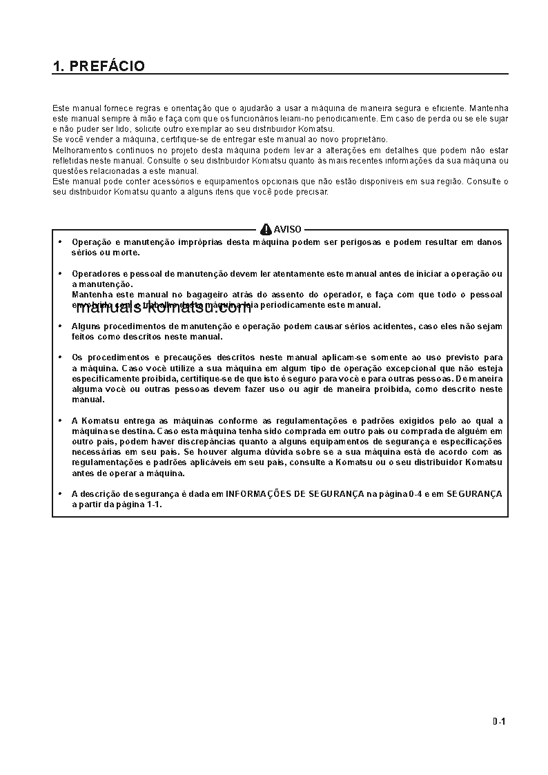 Protected: PC120LC-6(JPN) S/N 70001-UP Operation manual (Portuguese)