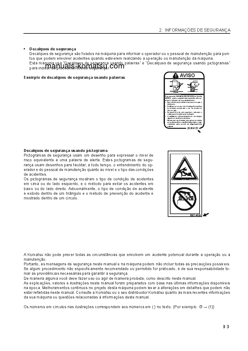 Protected: PC120LC-6(JPN) S/N 70001-UP Operation manual (Portuguese)