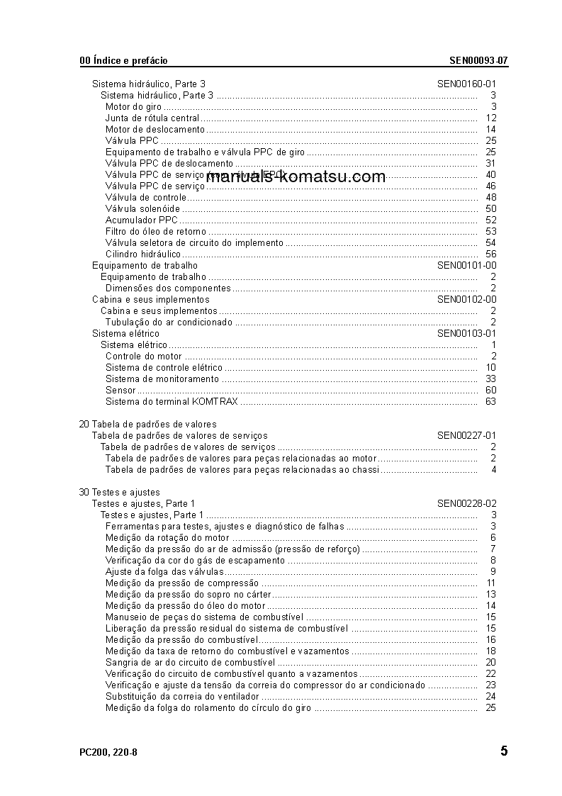 Protected: PC220LC-8(JPN) S/N 70001-UP Shop (repair) manual (Portuguese)