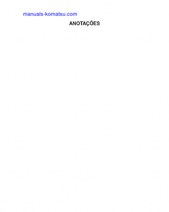 830E-AC(USA) S/N A30001-UP Shop (repair) manual (Portuguese)