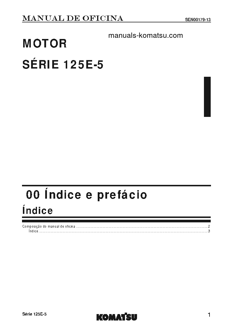 Protected: 125E-5 SERIES(JPN) Shop (repair) manual (Portuguese)