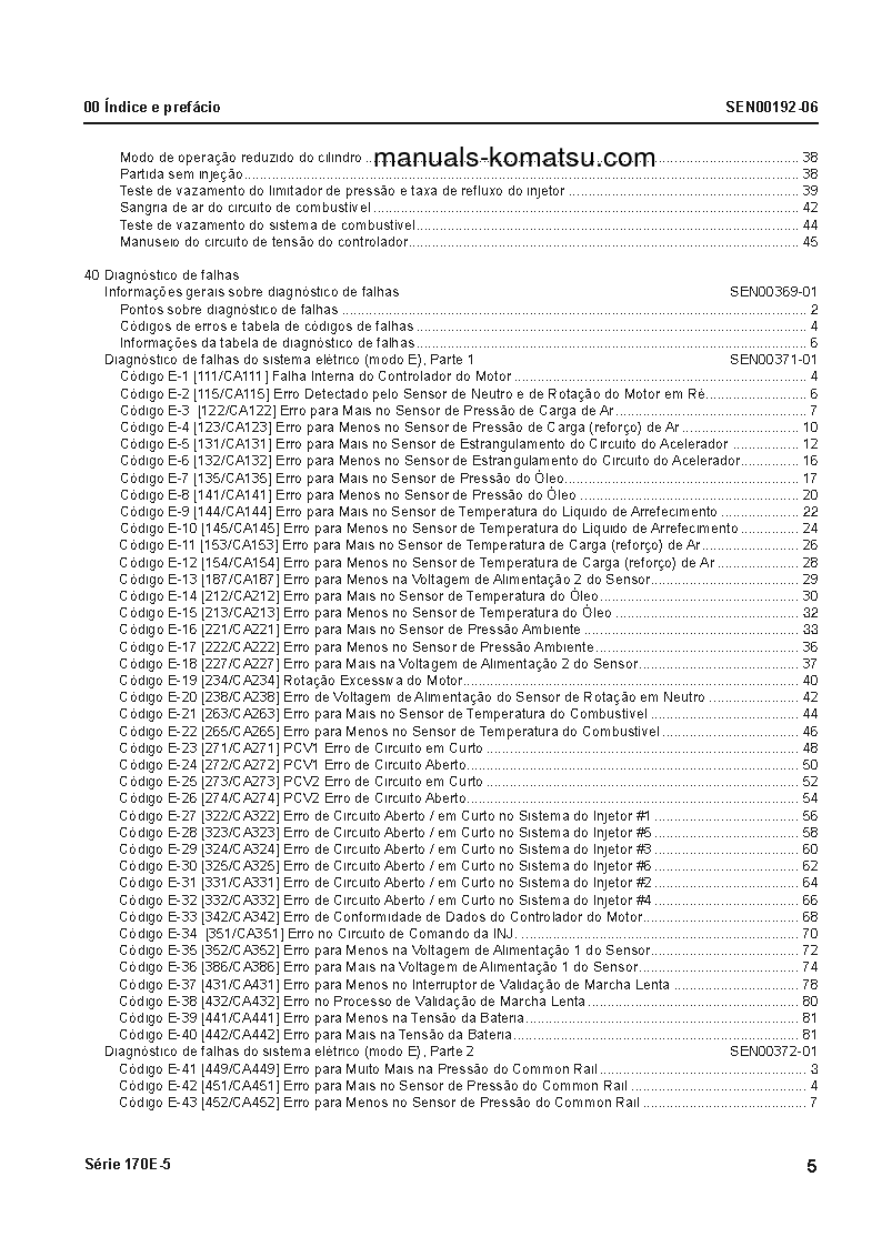 Protected: 6D170E-5(JPN) S/N ALL Shop (repair) manual (Portuguese)