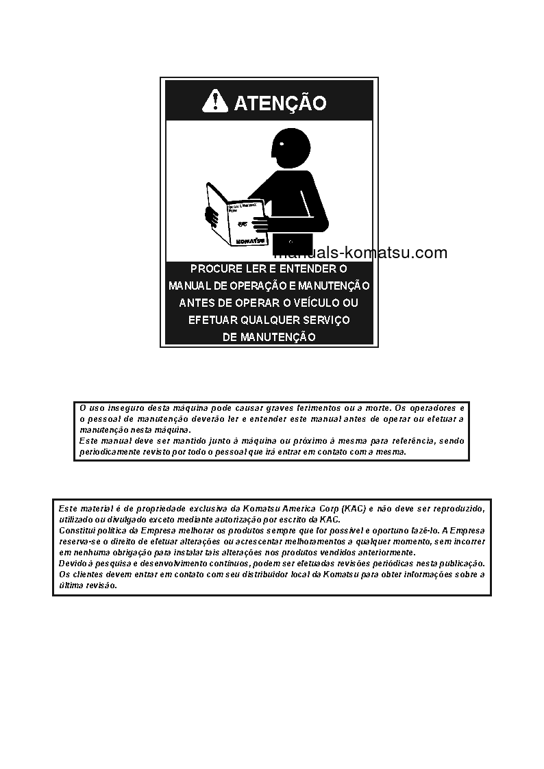 Protected: 830E-1(USA)-AC S/N A30240-UP Shop (repair) manual (Portuguese)