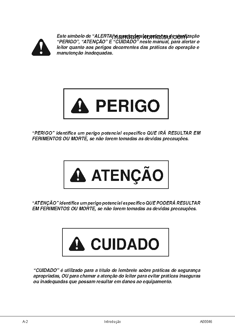 Protected: 830E-1(USA)-AC S/N A30561-UP Shop (repair) manual (Portuguese)