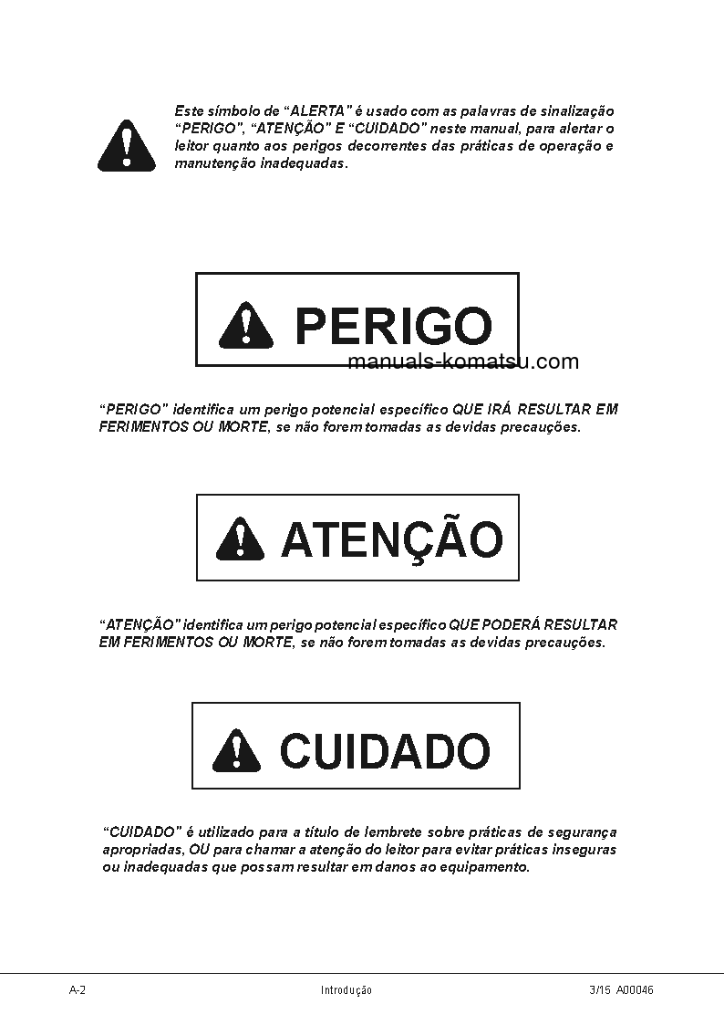Protected: 830E-1(USA)-AC S/N A40962-UP Shop (repair) manual (Portuguese)