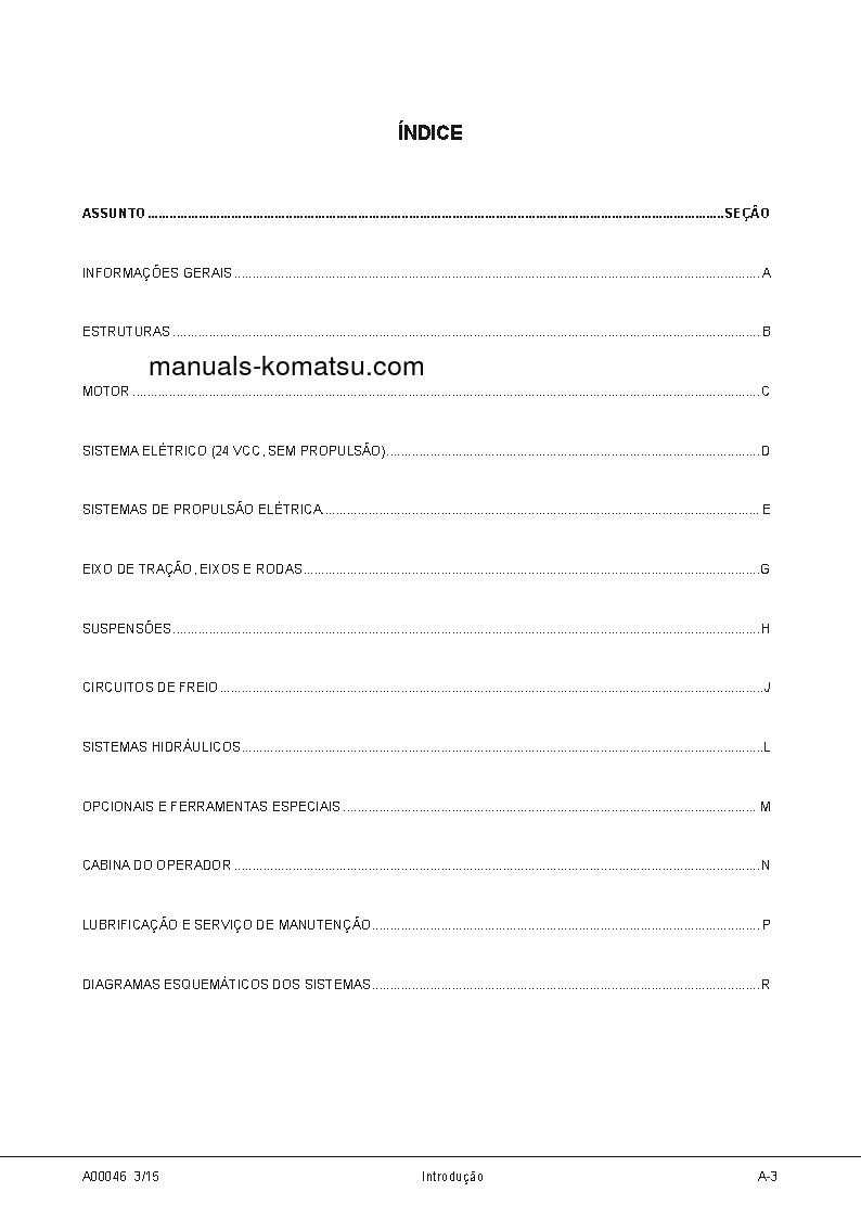 Protected: 830E-1(USA)-AC S/N A40962-UP Shop (repair) manual (Portuguese)
