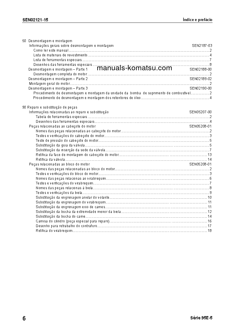 Protected: 95E-5 SERIES(JPN) Shop (repair) manual (Portuguese)