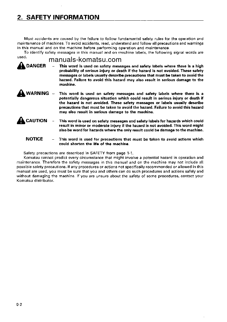 Protected: D85ESS-2(IDN) S/N J11888-UP Operation manual (English)