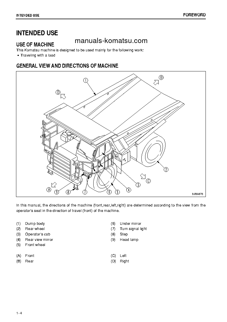 Protected: HD465-7(IDN)-R S/N J20116-UP Operation manual (English)