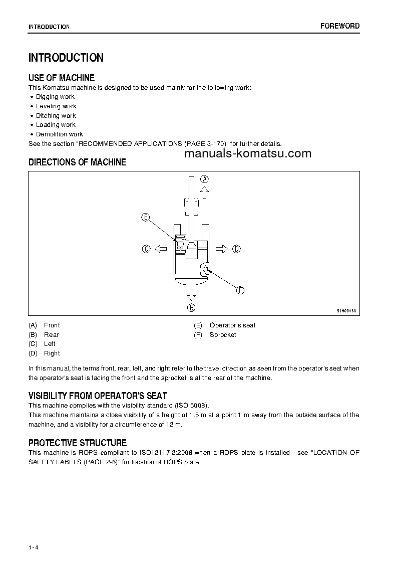 Protected: PC200-8(IDN)-M0 S/N J60001-UP Operation manual (English)
