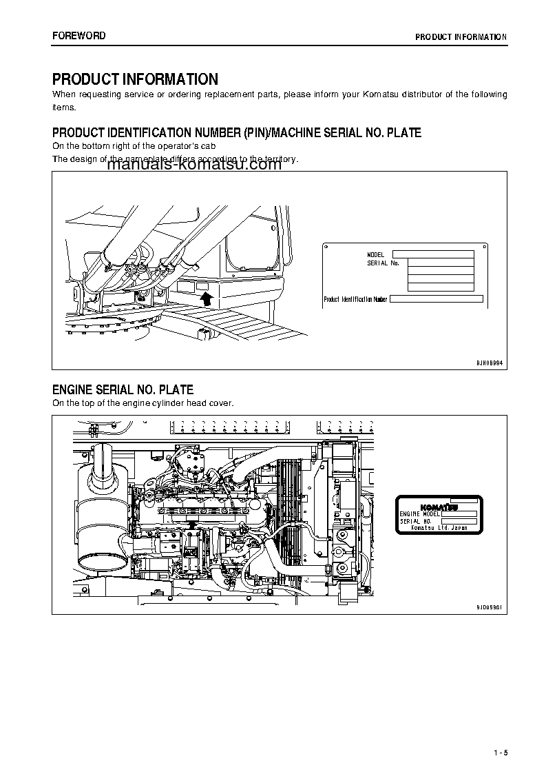 Protected: PC200-8(IDN)-M0 S/N J60001-UP Operation manual (English)