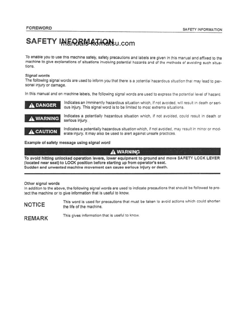 Protected: PC300LC-7(IDN) S/N J20001-UP Operation manual (English)