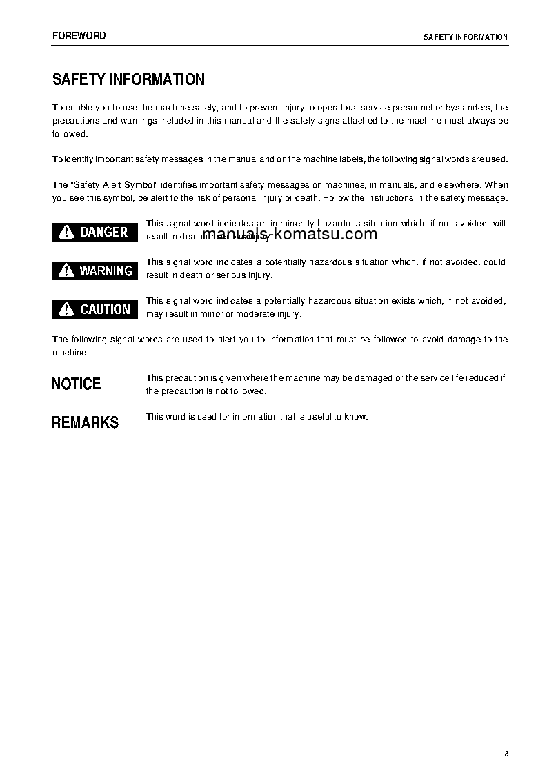 Protected: PC400LCSE-8(IDN)-R S/N J30001-UP Operation manual (English)