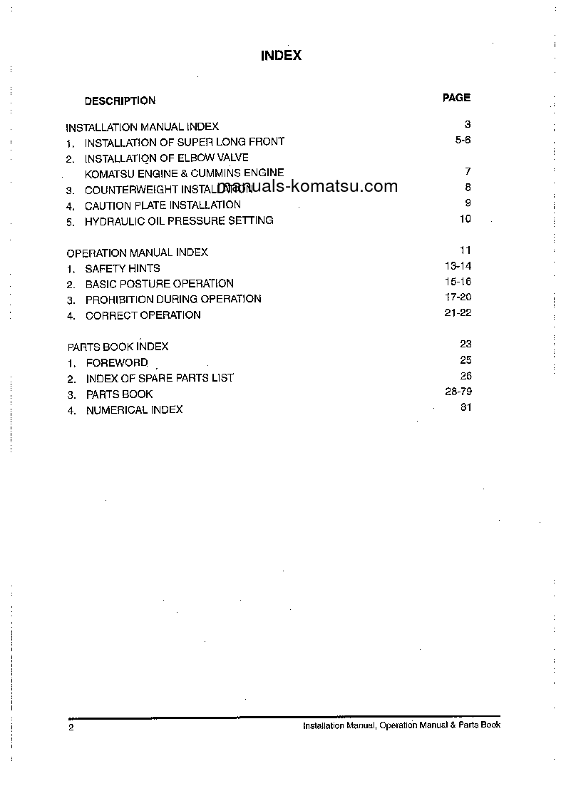 Protected: PC200SLF-6(IDN) S/N J20001-UP Operation manual (English)