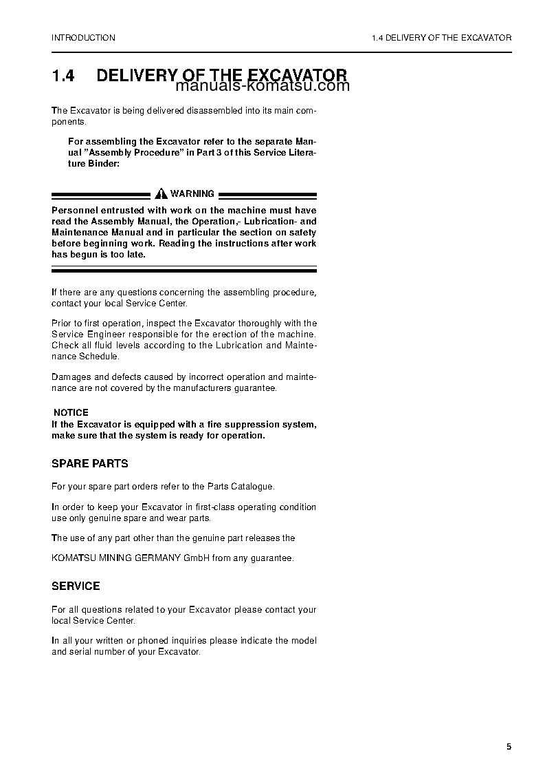 Protected: PC5500-1(DEU) S/N 15011-15011 Operation manual (English)