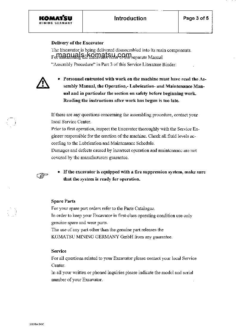 Protected: PC8000-1(DEU) S/N 12028-12028 Operation manual (English)