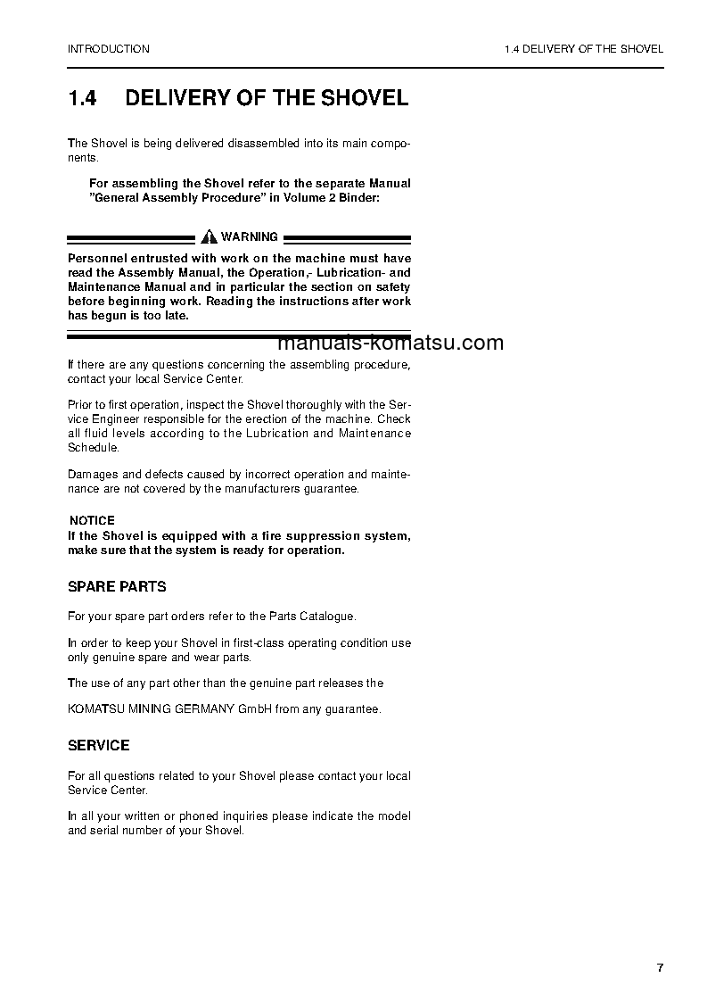 Protected: PC8000-6(DEU)-ELECTRIC MOTOR S/N 12041-12041 Operation manual (English)