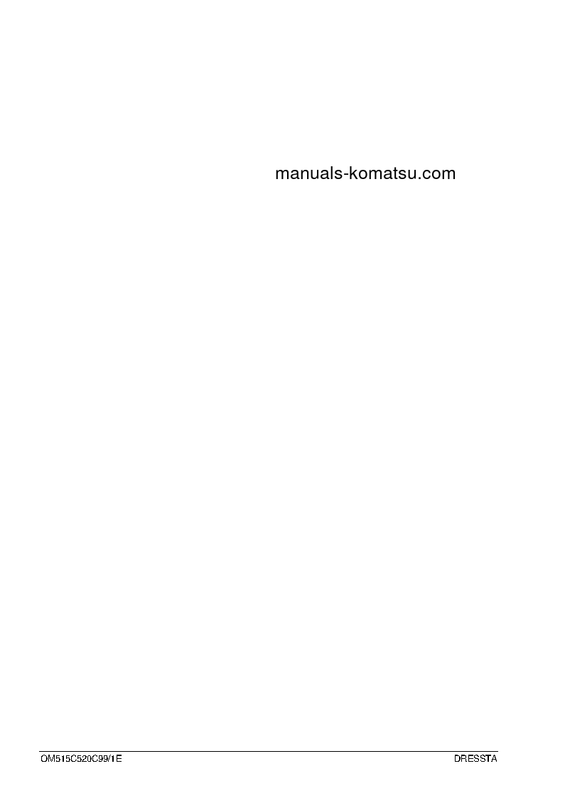 Protected: 515C S/N 7001-UP Operation manual (English)