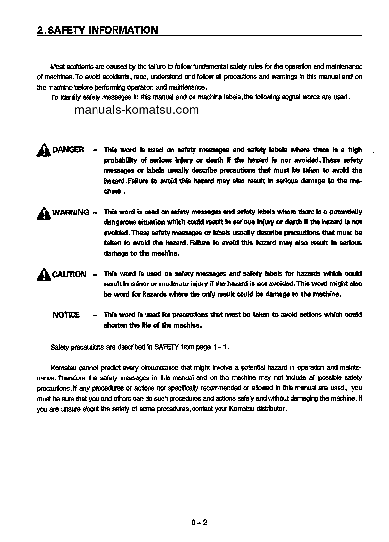 Protected: WA380-3(CHN) S/N 10001-UP Operation manual (English)