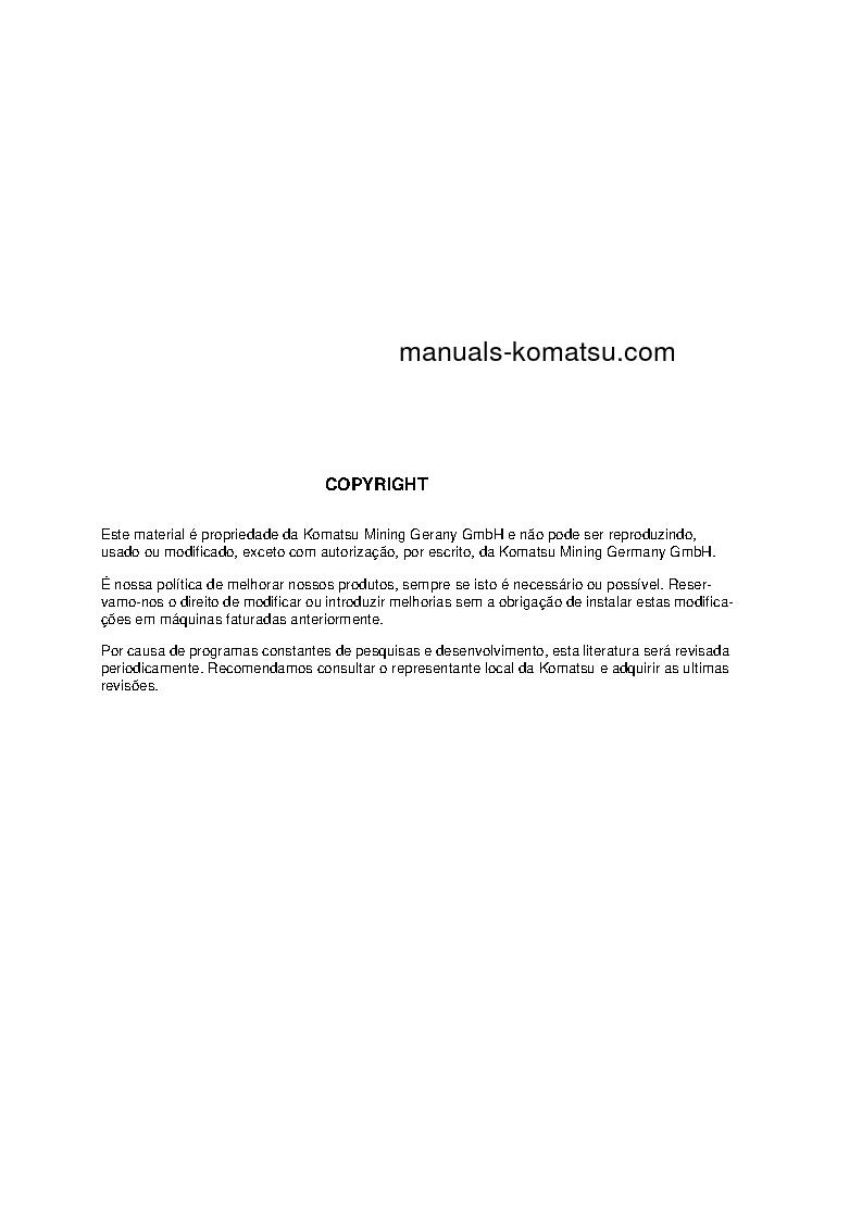 Protected: PC5500-6(DEU) S/N 15142-15142 Operation manual (Portuguese)