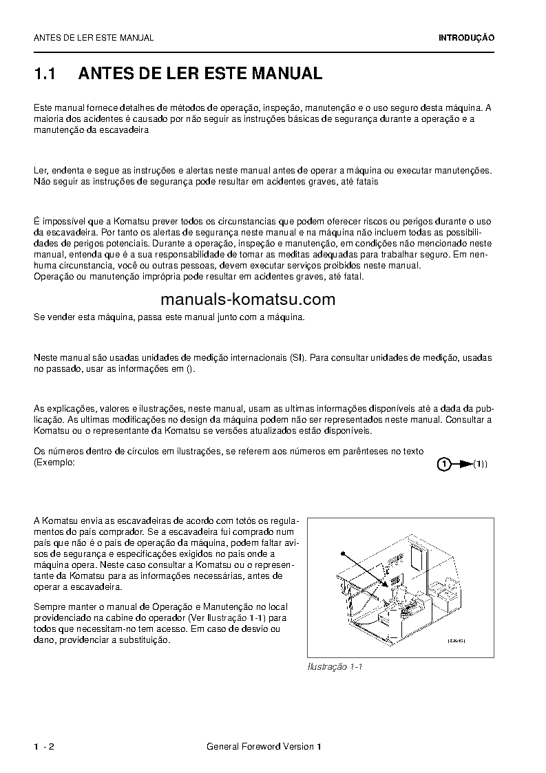 Protected: PC4000-6(DEU) S/N 58136 Operation manual (Portuguese)