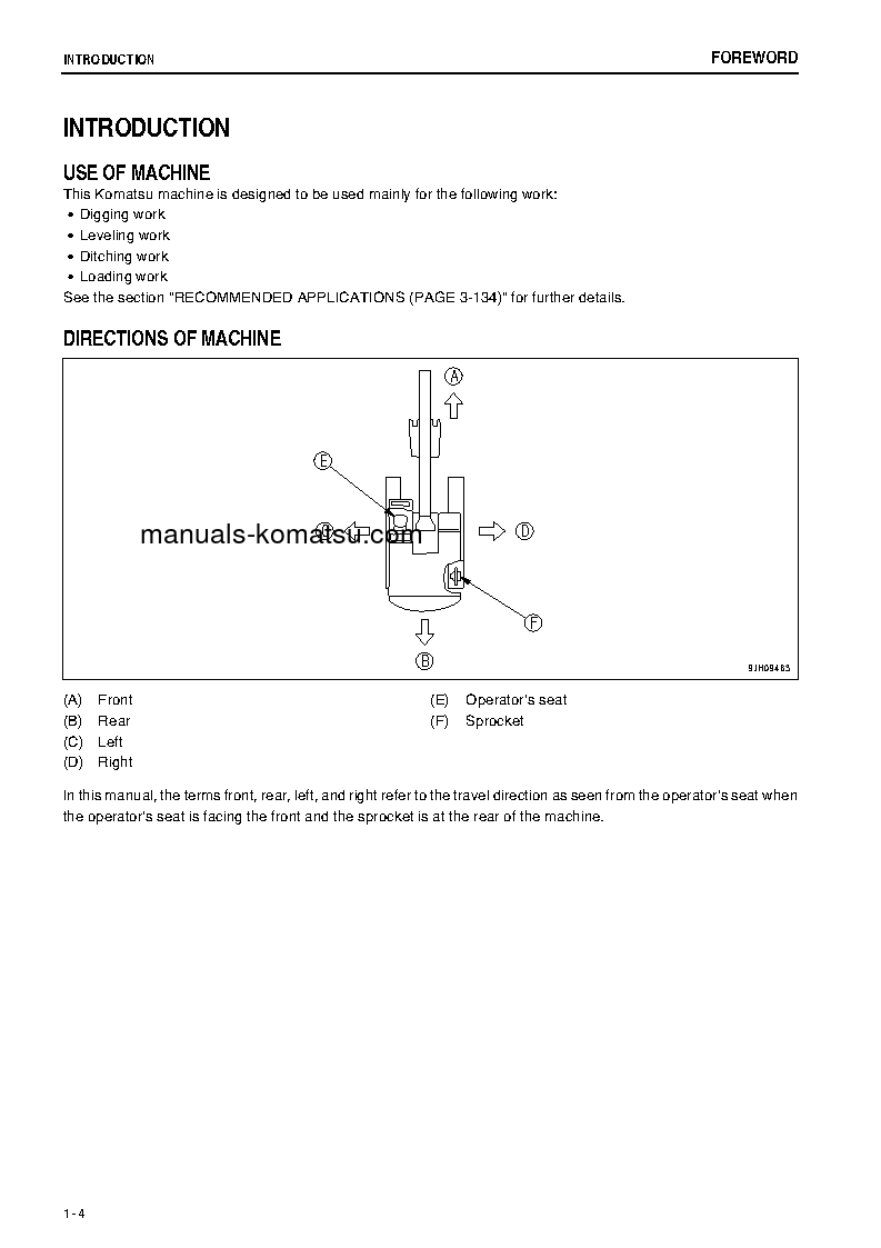Protected: PC1250-8(IDN)-R S/N J10001-UP Operation manual (English)