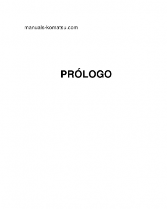 WA470-6(JPN) S/N 85001-UP Operation manual (Spanish)