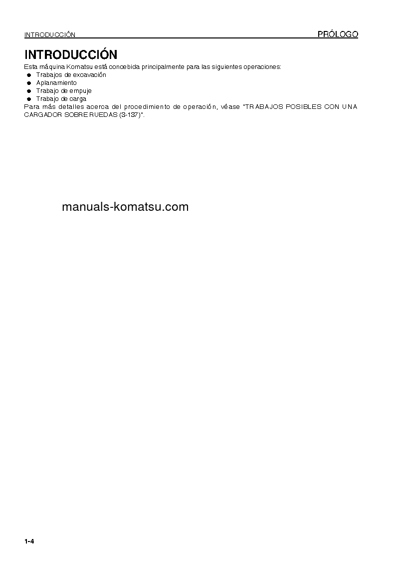 Protected: WA470-6(JPN) S/N 85001-UP Operation manual (Spanish)