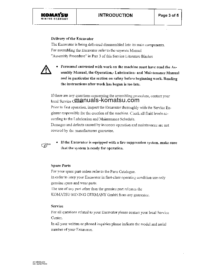 Protected: PC3000-1(DEU) S/N 06193 Operation manual (English)