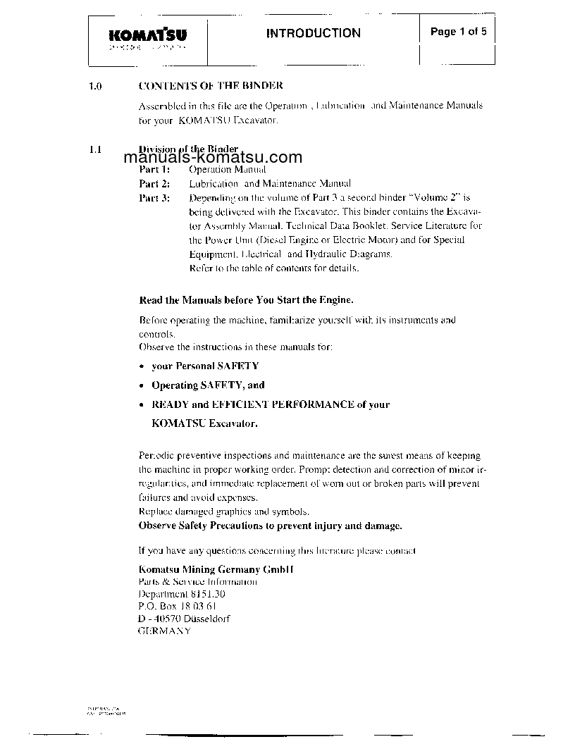 Protected: PC3000-1(DEU) S/N 06199 Operation manual (English)