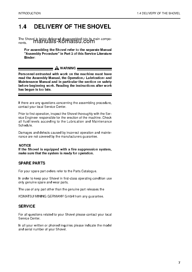 Protected: PC5500-6(DEU) S/N 15023 Operation manual (English)