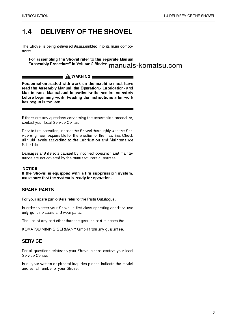 Protected: PC5500-6(DEU) S/N 15038 Operation manual (English)