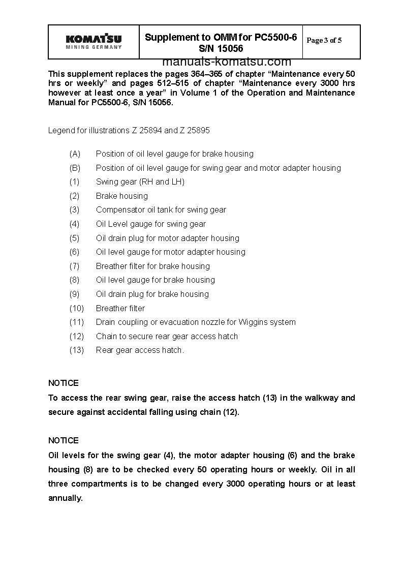 Protected: PC5500-6(DEU) S/N 15056 Operation manual (English)